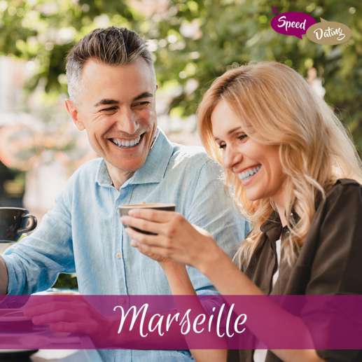 Speed Dating 50/59 ans à Marseille le samedi 25 mai 2024 à 17:30