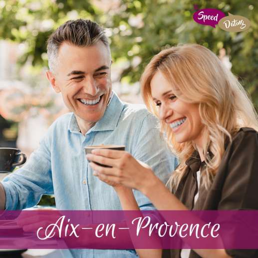 Speed Dating 50/59 ans à Aix-en-Provence le dimanche 5 mai 2024 à 17:00