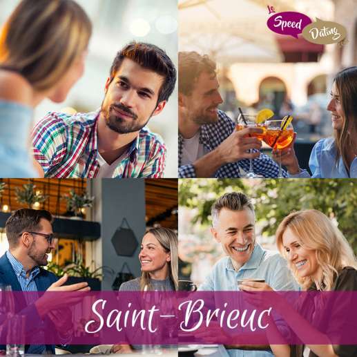 Speed Dating 35/44 ans à Saint-Brieuc le dimanche 12 mai 2024 à 15:00