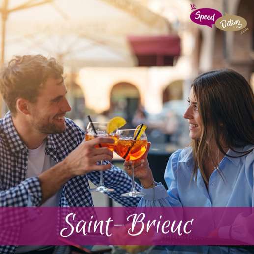 Speed Dating 30/39 ans à Saint-Brieuc le dimanche 7 avril 2024 à 15:30