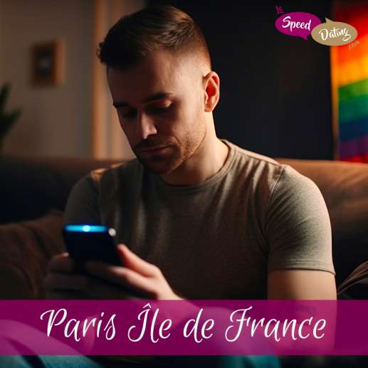 Vidéo Speed Dating Gays Paris Île de France on Sunday, March 10, 2024 at 9:30 PM