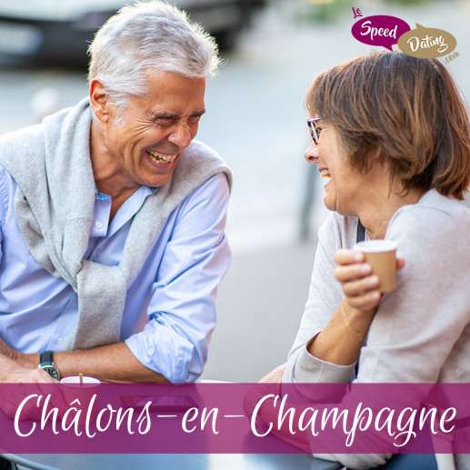 Speed Dating 65/74 ans à Châlons-en-Champagne le mercredi 5 juin 2024 à 20:00